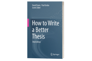 How to Write a Better Thesis.